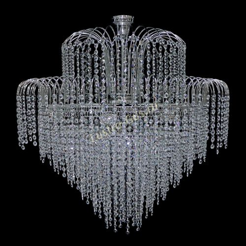 Люстра Агата №15 Оптикон в Новосибирске Гусь Хрустальный