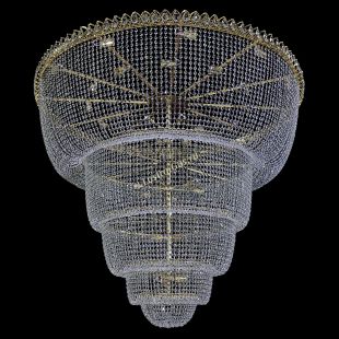 Потолочная люстра Люстра Хрустальный Каскад №48 5 ярусов