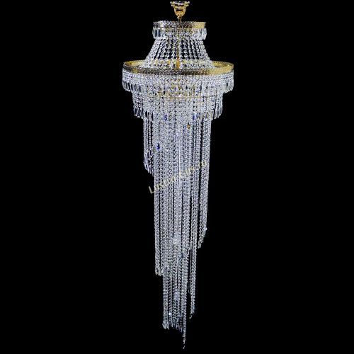 Люстра Винтаж Милан №9 в Новосибирске Гусь Хрустальный