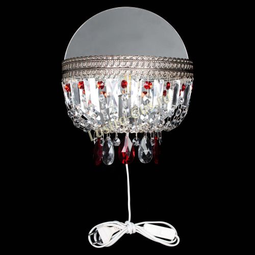 Бра Флоренция журавлик красная в Новосибирске Гусь Хрустальный