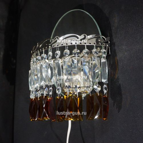 Бра Анжелика Боллеро цветная в Новосибирске Гусь Хрустальный