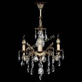 Люстра бронзовая Алфея №3/2 Звездочка в Новосибирске