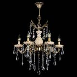 Люстра Алфея №6 с камнем журавлик в Новосибирске