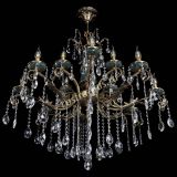 Люстра бронзовая Алфея Малахит №12 баден в Новосибирске