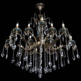 Люстра бронзовая Алфея Малахит №12 баден в Новосибирске