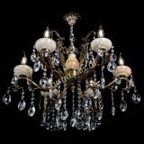 Люстра бронзовая Алфея Оникс №6/2 баден в Новосибирске