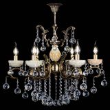 Люстра бронзовая Алфея Оникс №6/2 шар в Новосибирске