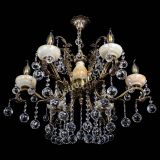 Люстра бронзовая Алфея Оникс №6/2 шар в Новосибирске