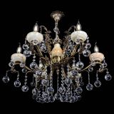 Люстра бронзовая Алфея Оникс №6/2 шар в Новосибирске