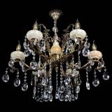 Люстра бронзовая Алфея Оникс №6/2 звездочка в Новосибирске