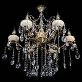 Люстра бронзовая Алфея Оникс №6 баден в Новосибирске