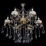 Люстра бронзовая Алфея Оникс №6 баден в Новосибирске