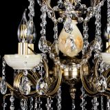 Люстра бронзовая Алфея Оникс №6 баден в Новосибирске