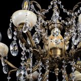 Люстра бронзовая Алфея Оникс №6 баден в Новосибирске