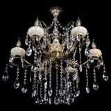 Люстра бронзовая Алфея Оникс №6 шар в Новосибирске