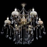 Люстра бронзовая Алфея Оникс №6 шар в Новосибирске