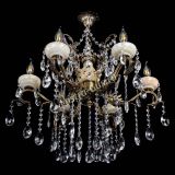 Люстра бронзовая Алфея Оникс №6 журавлик в Новосибирске