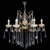 Люстра бронзовая Алфея Оникс №6 звездочка в Новосибирске