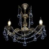 Люстра бронзовая Ариадна №2 Шар в Новосибирске