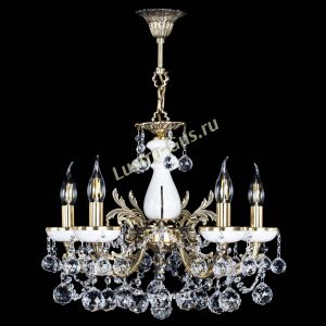 Люстра бронзовая Атланта из мрамора №5/3 Шар в Новосибирске отзыв и фото покупателя