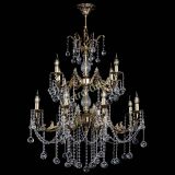 Люстра бронзовая Кассандра Алфея №12 шар в Новосибирске