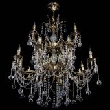 Люстра бронзовая Кассандра Алфея №12 шар в Новосибирске