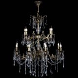 Люстра бронзовая Кассандра Алфея №12 журавлик в Новосибирске