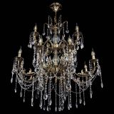 Люстра бронзовая Кассандра Алфея №12 журавлик в Новосибирске