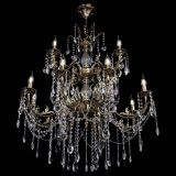 Люстра бронзовая Кассандра Алфея №12 журавлик в Новосибирске