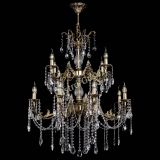 Люстра бронзовая Кассандра Алфея №12 звездочка в Новосибирске