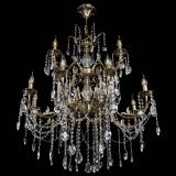 Люстра бронзовая Кассандра Алфея №12 звездочка в Новосибирске