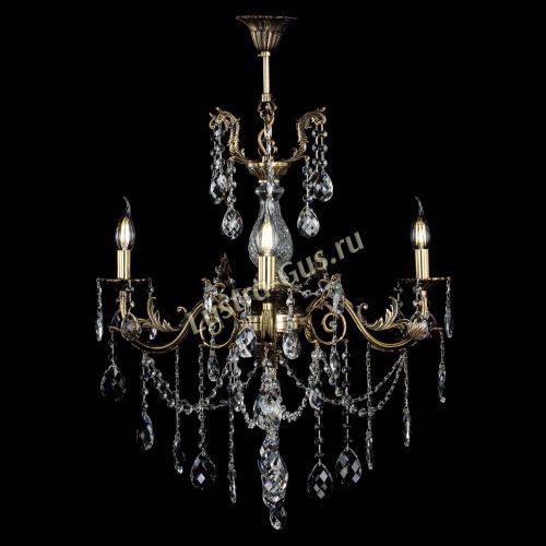Люстра бронзовая Кассандра Алфея №3/1 баден в Новосибирске Гусь Хрустальный