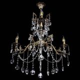 Люстра бронзовая Кассандра Алфея №3/1 звездочка в Новосибирске