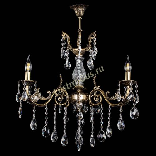Люстра бронзовая Кассандра Алфея №3/2 баден в Новосибирске Гусь Хрустальный