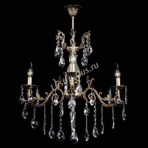 Люстра бронзовая Кассандра Алфея №3/2 баден в Новосибирске Гусь Хрустальный