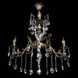 Люстра бронзовая Кассандра Алфея №3/2 звездочка в Новосибирске