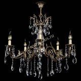 Люстра бронзовая Кассандра Алфея №5/2 журавлик в Новосибирске