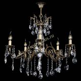 Люстра бронзовая Кассандра Алфея №5/2 звездочка в Новосибирске