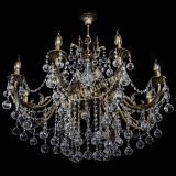 Люстра бронзовая Кассандра Алфея №8/1 шар в Новосибирске