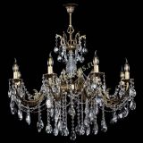 Люстра бронзовая Кассандра Алфея №8/1 звездочка в Новосибирске