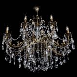 Люстра бронзовая Кассандра Алфея №8/1 звездочка в Новосибирске