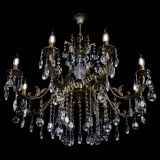 Люстра бронзовая Кассандра Алфея №8/2 звездочка в Новосибирске