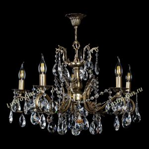 Люстра бронзовая Милана №5 в Новосибирске отзыв и фото покупателя