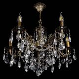 Люстра бронзовая Муза №5 звездочка в Новосибирске