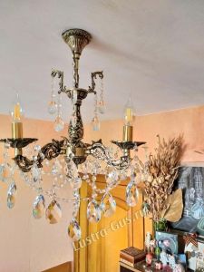 Люстра бронзовая Мелания №3 в Новосибирске отзыв и фото покупателя