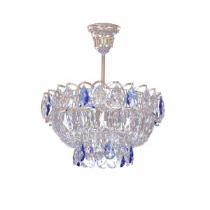 Люстра Катерина 1 лампа подвесная цветная в Новосибирске отзыв и фото покупателя