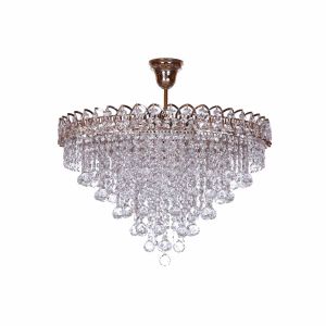 Люстра Капель Лепесток Шар  30мм с подвесом в Новосибирске отзыв и фото покупателя