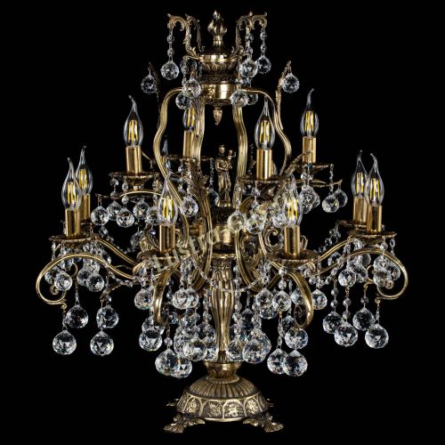 Настольная лампа Алфея №12 Шар в Новосибирске Гусь Хрустальный