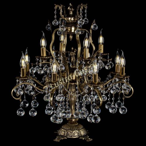 Настольная лампа Алфея №12 Шар в Новосибирске Гусь Хрустальный