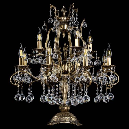 Настольная лампа Алфея №12 Шар в Новосибирске Гусь Хрустальный